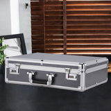 Maxbell Aluminum Alloy Case Equipment Protection Case for Travel Outdoor Mic Storage L