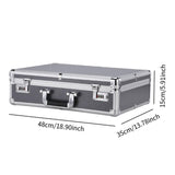 Maxbell Aluminum Alloy Case Equipment Protection Case for Travel Outdoor Mic Storage L