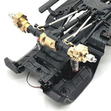 Maxbell 2x 1:10 RC Front Rear Bridge Axle Cover Accessories for 104010 104020 104026