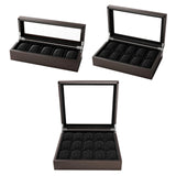 Maxbell Watch Storage Box Elegant for Watches Necklace Bracelet Earrings Girls Women 5 Slot