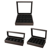 Maxbell Watch Storage Box Elegant for Watches Necklace Bracelet Earrings Girls Women 5 Slot