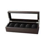 Maxbell Watch Storage Box Elegant for Watches Necklace Bracelet Earrings Girls Women 5 Slot