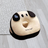 Maxbell Desk Napping Pillow Black Cushion Lovely Neck Pillow for Bedroom Home Office big eyes dog