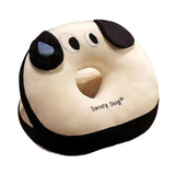 Maxbell Desk Napping Pillow Black Cushion Lovely Neck Pillow for Bedroom Home Office big eyes dog
