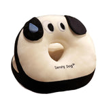Maxbell Desk Napping Pillow Black Cushion Lovely Neck Pillow for Bedroom Home Office big eyes dog