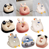 Maxbell Desk Napping Pillow Black Cushion Lovely Neck Pillow for Bedroom Home Office big eyes dog