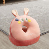 Maxbell Desk Napping Pillow Black Cushion Lovely Neck Pillow for Bedroom Home Office rabbits