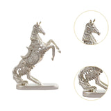 Maxbell Horse Statue Collection Lifelike Horse Figurine for Study Room Desktop Decor Style A