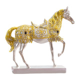 Maxbell Horse Statue Collection Lifelike Horse Figurine for Study Room Desktop Decor Style B