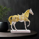 Maxbell Horse Statue Collection Lifelike Horse Figurine for Study Room Desktop Decor Style B