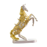 Maxbell Horse Statue Collection Lifelike Horse Figurine for Study Room Desktop Decor Style C