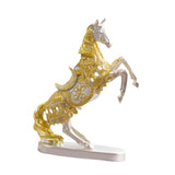 Maxbell Horse Statue Collection Lifelike Horse Figurine for Study Room Desktop Decor Style C