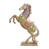 Maxbell Horse Statue Collection Lifelike Horse Figurine for Study Room Desktop Decor Style E