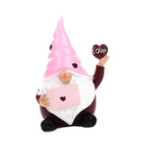 Maxbell Valentines Day Gnome Figurine Tiered Tray Decor for Shelf Bar Valentines Day