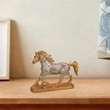 Maxbell Horse Statue Figurine Artwork Collectible Figurine for Bedroom Cabinet Decor gold