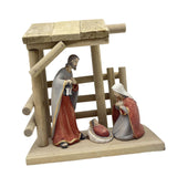 Maxbell Nativity Scene Figurine Decorative Holy Family Figurine for Table Home Decor