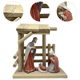 Maxbell Nativity Scene Figurine Decorative Holy Family Figurine for Table Home Decor