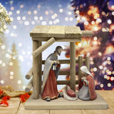 Maxbell Nativity Scene Figurine Decorative Holy Family Figurine for Table Home Decor
