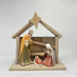 Maxbell Christmas Nativity Figurine Craft Holy Family Figurine for Indoor Home Decor