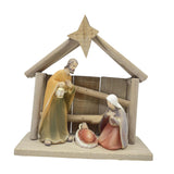 Maxbell Christmas Nativity Figurine Craft Holy Family Figurine for Indoor Home Decor