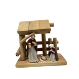 Maxbell Christmas Nativity Scene Statue Christmas Manger for Home Living Room Office
