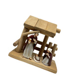 Maxbell Christmas Nativity Scene Statue Christmas Manger for Home Living Room Office