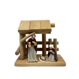 Maxbell Christmas Nativity Scene Statue Christmas Manger for Home Living Room Office