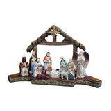 Maxbell Christmas Nativity Scene Figurine Set Crafts for Xmas Gift Holiday Religious
