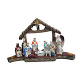 Maxbell Christmas Nativity Scene Figurine Set Crafts for Xmas Gift Holiday Religious