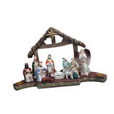 Maxbell Christmas Nativity Scene Figurine Set Crafts for Xmas Gift Holiday Religious