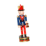 Maxbell Christmas Nutcracker Figures Wooden Nutcracker for Tables Shelves Kids Gifts Style B