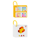 Maxbell 3D Cube Puzzle Preschool Learning Toy Wooden Block Puzzle Children Kid Adults