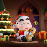Maxbell 6x Cute Action Figure Christmas Gift Miniature Dolls for Boys Girls Children Christmas Night