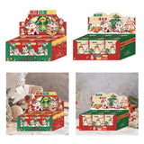Maxbell 6x Cute Action Figure Christmas Gift Miniature Dolls for Boys Girls Children Christmas Night