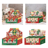 Maxbell 6x Cute Action Figure Christmas Gift Miniature Dolls for Boys Girls Children Christmas Night