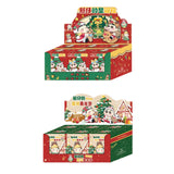 Maxbell 6x Cute Action Figure Christmas Gift Miniature Dolls for Boys Girls Children Christmas Night