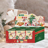 Maxbell 6x Cute Action Figure Christmas Gift Miniature Dolls for Boys Girls Children Christmas Carnival
