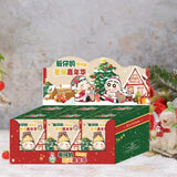 Maxbell 6x Cute Action Figure Christmas Gift Miniature Dolls for Boys Girls Children Christmas Carnival