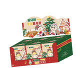 Maxbell 6x Cute Action Figure Christmas Gift Miniature Dolls for Boys Girls Children Christmas Carnival