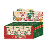 Maxbell 6x Cute Action Figure Christmas Gift Miniature Dolls for Boys Girls Children Christmas Carnival