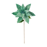 Maxbell Artificial Christmas Flower Craft Holiday Decoration for Home Porch Festival green