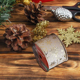 Maxbell Christmas Ribbon Decorative Ribbon for Handmade Crafts Gift Wrapping Bouquet Beige B