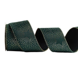Maxbell Christmas Ribbon Decorative Ribbon for Handmade Crafts Gift Wrapping Bouquet Green A