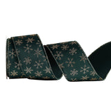Maxbell Christmas Ribbon Decorative Ribbon for Handmade Crafts Gift Wrapping Bouquet Green B