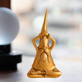 Maxbell Dwarf Gnome Figurine Resin Abstract Art Sculpture for Shelf Living Room Home A