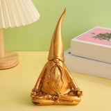 Maxbell Dwarf Gnome Figurine Resin Abstract Art Sculpture for Shelf Living Room Home B