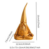 Maxbell Dwarf Gnome Figurine Resin Abstract Art Sculpture for Shelf Living Room Home B
