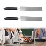 Maxbell Metal Sheet Copper Sheet Iron Sheet for Learning Gift Beginner Teaching Prop 33cmx2cm