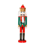 Maxbell Christmas Nutcrackers Puppet Figure Standing for Photo Props Adults Tabletop Style A