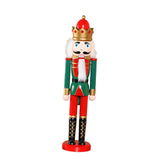 Maxbell Christmas Nutcrackers Puppet Figure Standing for Photo Props Adults Tabletop Style A
